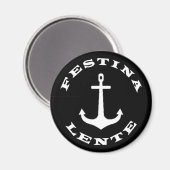 Festina lente magneet (Voorkant / Achterkant)