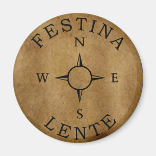 Festina lente magneet