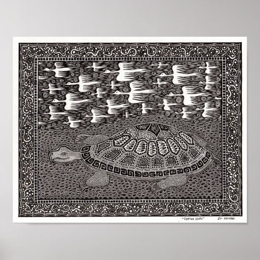 Festina Lente Poster (Voorkant)