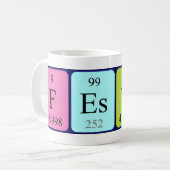 Festina nom de table périodique mug (Devant gauche)