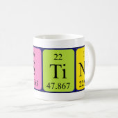 Festina nom de table périodique mug (Devant droit)