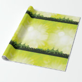 Festival Crowd Wrapping Paper Cadeaupapier (Uitgerold)