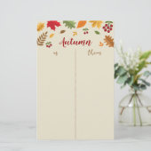 Festival d'automne Bunco Party Jeu feuille de tass (Debout devant)