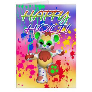 Festival de Holi de couleur - peignez éclabousse