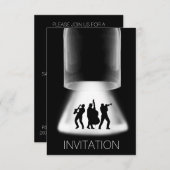 Festival de minimalisme Invitation Concert de jazz (Devant / Derrière)
