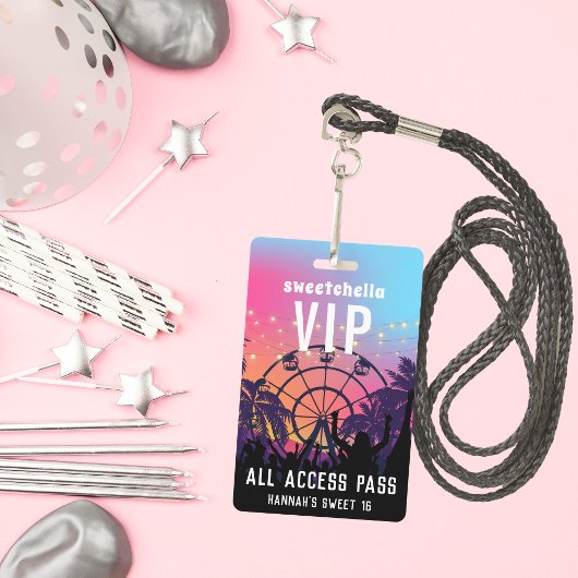 Festival de musique | Tous les badges d'accès