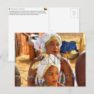 Festival de Voodoo, Ouidah, Bénin Carte Postale de