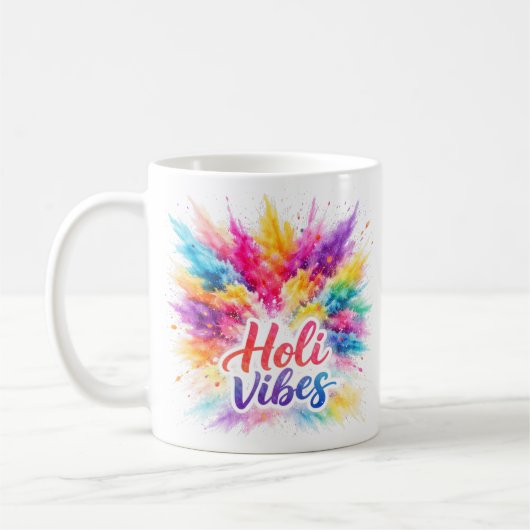 Festival des couleurs - Tasse Holi (Gauche)