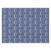 Festival Dreaming -Retro Navy-White navy Tafelkleed (Voorkant (Horizontaal))