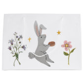 Festival du milieu d'automne | Sac cadeau de lapin (Devant)