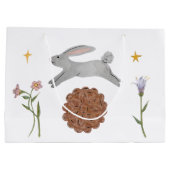 Festival du milieu d'automne | Sac cadeau de lapin (Dos)