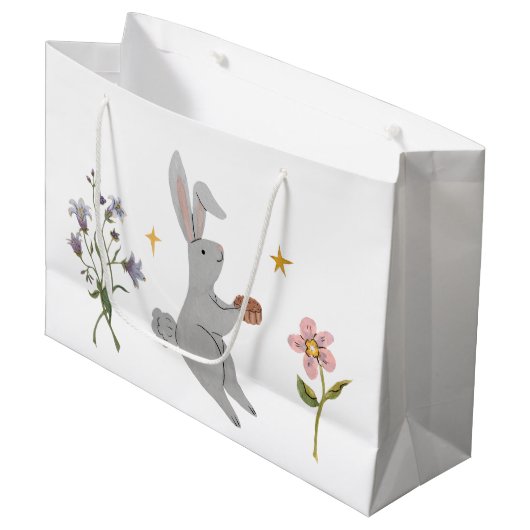 Festival du milieu d'automne | Sac cadeau de lapin (Devant Angle)