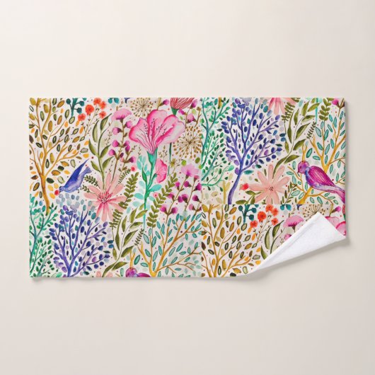 Festival du printemps (Serviette à main)