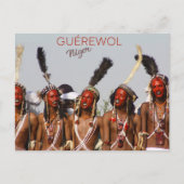 Festival Gerewol, Carte postale Niger (Devant)
