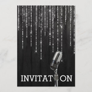 Festival Glamor Anniversaire Invitation personnali