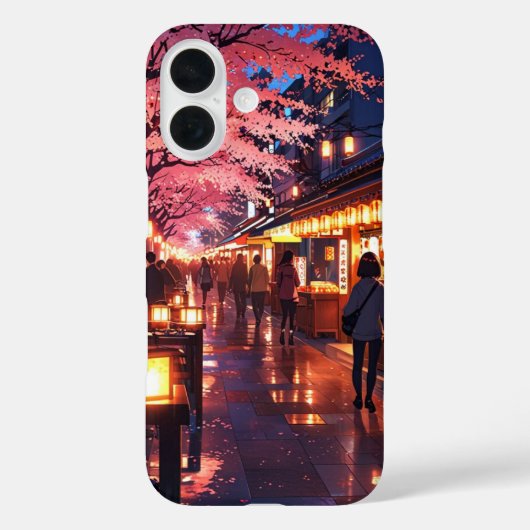 Festival Lanterns - Anime Spring Festival Case-Mate iPhone Case (Achterkant)