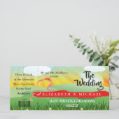 Festival Rustique moderne Faire-part de mariage de (Debout devant)