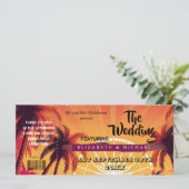 Festival Ticket Palm Wedfest Wedding (Staand voorkant)
