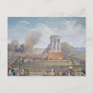 Festival van de Federatie, 14 juli 1790 Briefkaart