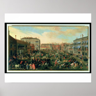 Festival van de stieren, Campo San Polo Poster