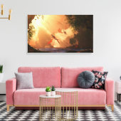 Festival van Draken Verpakt Canvas (Insitu (Woonkamer))