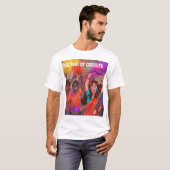 Festival van kleuren t-shirt (Voorkant volledig)