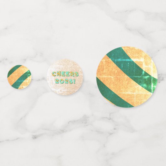 FESTIVATE confetti à SUNSET STRIPPEED (Devant)