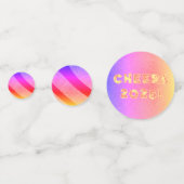 FESTIVATE confetti à SUNSET sur le feu (Derrière)