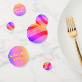 FESTIVATE confetti à SUNSET sur le feu (Groupe)