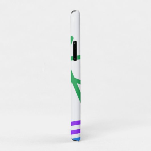 Festive Abstract Case-Mate iPhone Case (Achterkant/rechts)
