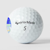 Festive Abstract Golfballen (Logo)