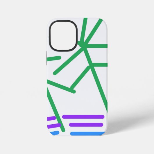 Festive Abstract iPhone Hoesje (Achterkant)