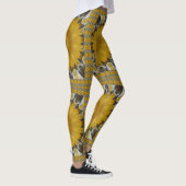 Festive Africa print stijlvol design Leggings (Rechts)