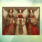 Festive Angels Raamsticker (Vel 3)