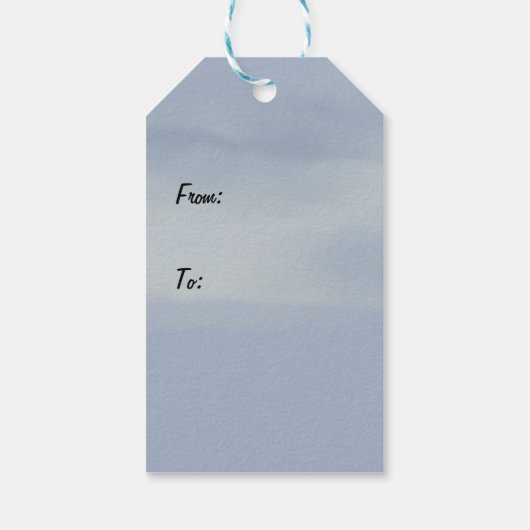 Festive animals cadeaulabel (Achterkant)