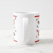 Festive animals extra grote beker (Achterkant)