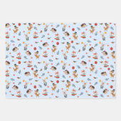 Festive animals inpakpapier vel (Voorkant 3)