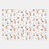 Festive animals inpakpapier vel (Voorkant)