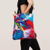 Festive Art Design on Tote Draagtas (Dichtbij)