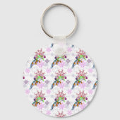 Festive Axlotl Sleutelhanger (Achterkant)