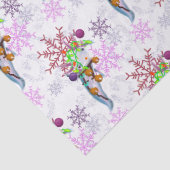 Festive Axlotl Tissuepapier (Detail)