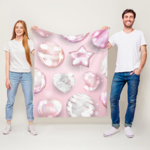 Festive-ballon Fleece Deken