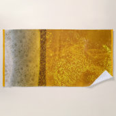 Festive Beer Galaxy a Celestial Quenching Strandlaken (Voorkant)