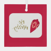 Festive Berry Color Ornament be Merry (Achterkant)