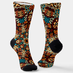 Festive Bohemian Mandala Sokken