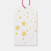 Festive Bookworm Readin’ Around the Christmas Tree Cadeaulabel (Achterkant)