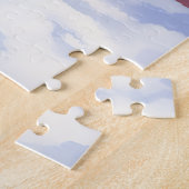 Festive Boston Terrier Christmas Art Legpuzzel (Zijkant)