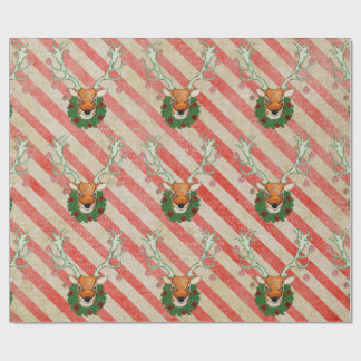 Festive Buck Wrapping Paper Cadeaupapier