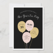 Festive Bunch | Invitation du réveillon du Nouvel  (Devant)