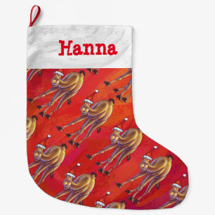 Festive Camel - Persoonlijke hoofden en mails op r Grote Kerstsok